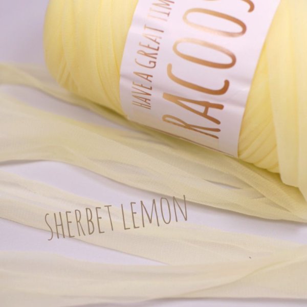 Photo1: 【Tulle yarn】Lemon (1)