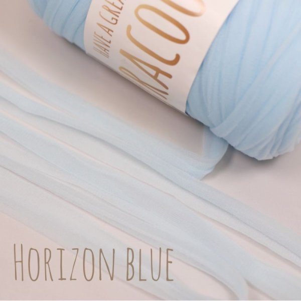 Photo1: 【Tulle yarn】Horizon blue (1)