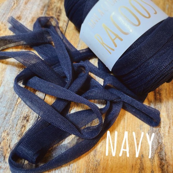 Photo1: 【Tulle yarn】Navy (1)