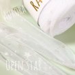 Photo1: 【Tulle yarn】Open stars (Aurora foil) (1)